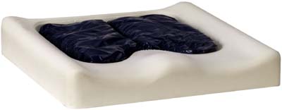Anti Thrust Wedge Cushion with Pommel, Foam - 16x 20 by Bluechip